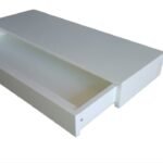 Aparador Suspenso Mdf Com Gaveta branco 60x20x10