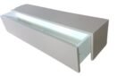 aparador suspenso com gaveta Off White 60x20x20 - Imagem 4