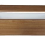 aparador suspenso com gaveta madeirado 90x25x20