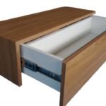 aparador suspenso com gaveta madeirado 90x20x20