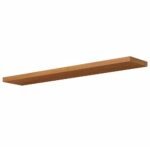 Prateleira Em Mdf  100x35x1,5 e 120x20x1,5 louro freijó - Imagem 5