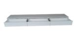 bancada suspensa buffet hall mdf três gavetas 170x40x15 - Imagem 2
