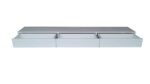bancada suspensa buffet hall mdf três gavetas 170x40x15 - Imagem 4